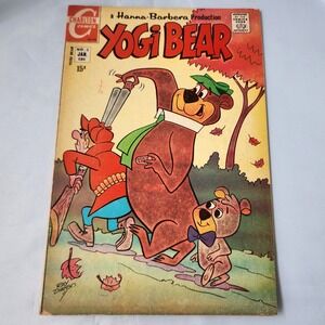 Yogi Bear Issue #2 Jan 1972 Vintage Hanna Barbera Comic Book Charlton VG Boo Boo